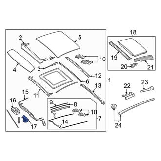 Mercedes-Benz OE - Sunroof Motor