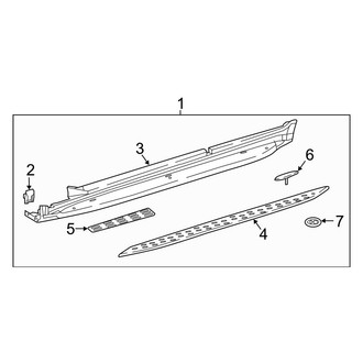 Mercedes-Benz OE - Pillars, Rocker & Floor - Running Board