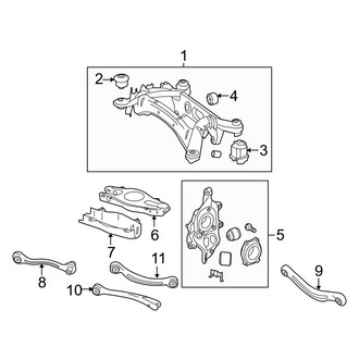 Mercedes-Benz OE - Rear Suspension - Suspension Components (Sport Utility)