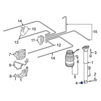 Mercedes-Benz OE - Suspension Crossmember Nut