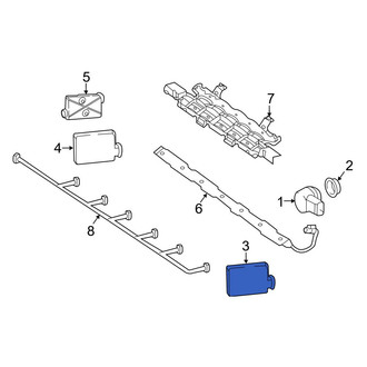 Mercedes-Benz OE - Rear Collision Warning Sensor