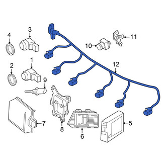 Mercedes-Benz OE - Front Parking Aid System Wiring Harness