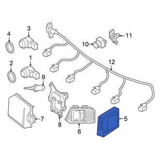 Mercedes-Benz OE - Front Collision Warning Sensor