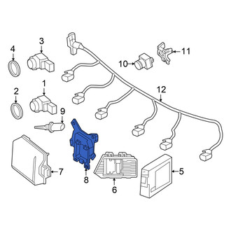 Mercedes-Benz OE - Cruise Control Distance Sensor Bracket