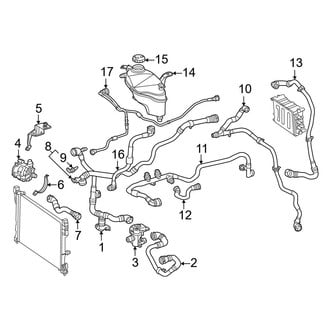 Mercedes-Benz OE - Cooling - Hoses & Lines (Front)
