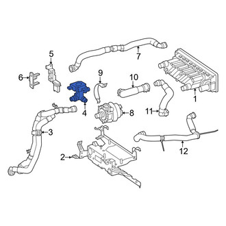 Mercedes-Benz OE - Engine Coolant Control Valve