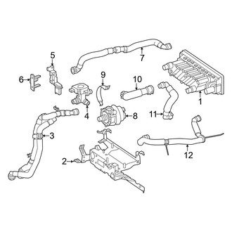 Mercedes-Benz OE - Air Conditioner & Heater - Heater Unit (Heat Exchanger)