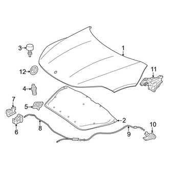 Mercedes-Benz OE - Hood & Components