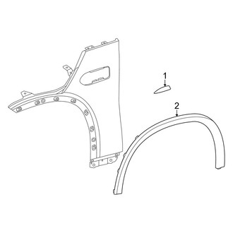 Mercedes-Benz OE - Fender - Exterior Trim