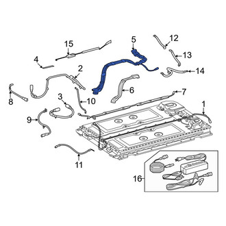 Mercedes-Benz OE - Drive Motor Battery Pack Control Module Wiring Harness