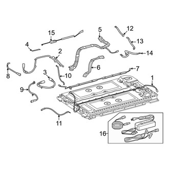 Mercedes-Benz OE - Electrical - Battery (Electrical Components, High Voltage)