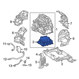 Mercedes-Benz OE - Front Drive Motor Inverter