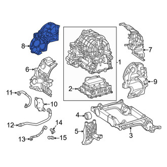 Mercedes-Benz OE - Front Right Sound Absorber