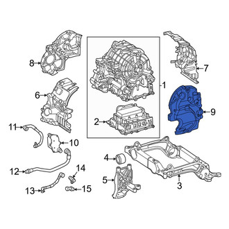 Mercedes-Benz OE - Front Left Sound Absorber