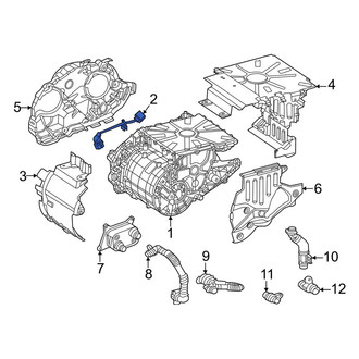 Mercedes-Benz OE - Rear Hybrid Electric Motor Wiring Harness