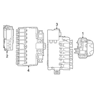 Mercedes-Benz OE - Electrical - Fuse & Relay (Instrument Panel)