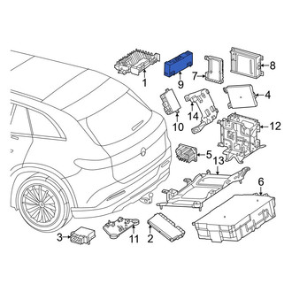 Mercedes-Benz OE - Rear Liftgate Control Module