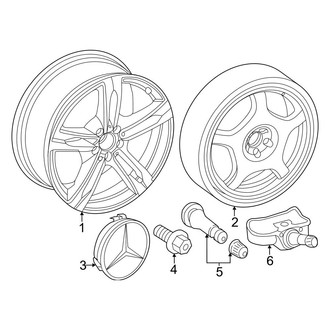 Mercedes-Benz OE - Wheels (20" Wheels)