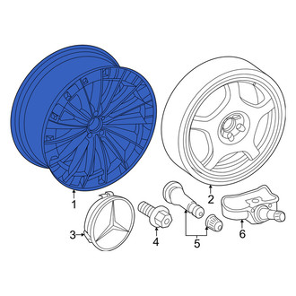 Mercedes-Benz OE - Wheel