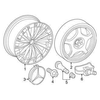 Mercedes-Benz OE - Wheels (22" Wheels)