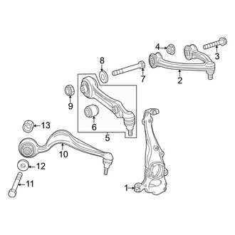 Mercedes-Benz OE - Front Suspension - Suspension Components