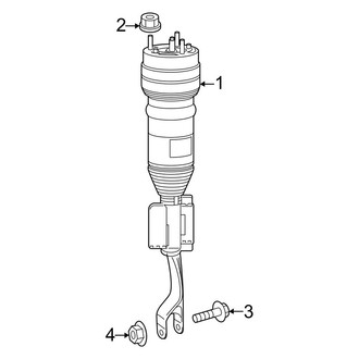 Mercedes-Benz OE - Front Suspension - Struts & Components