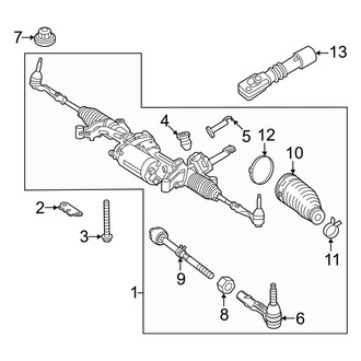 Mercedes-Benz OE - Steering Gear & Linkage (Front)