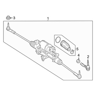Mercedes-Benz OE - Steering Gear & Linkage (Rear)