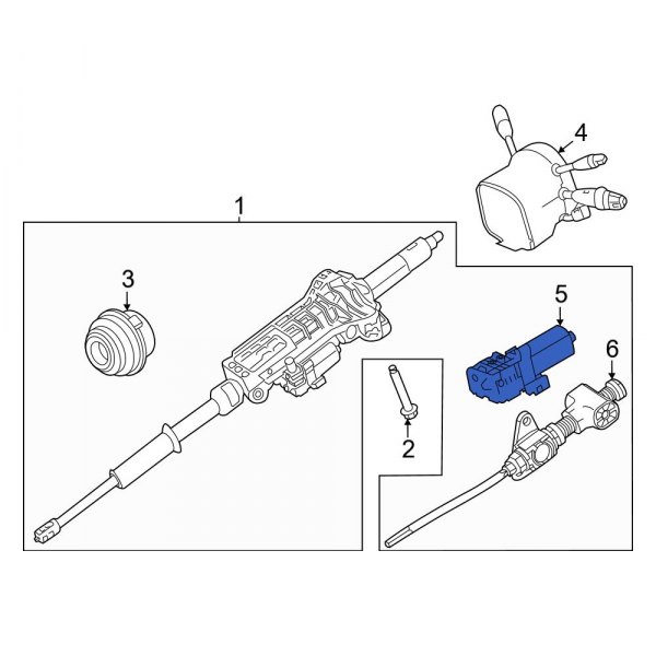 Steering Column Tilt Motor