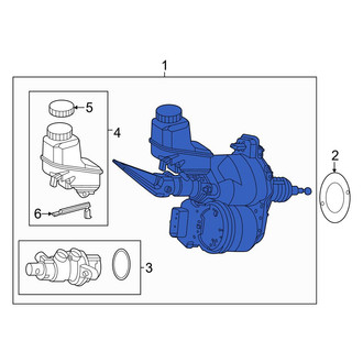 Mercedes-Benz OE - Power Brake Booster