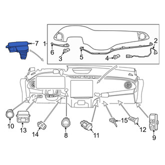 Mercedes-Benz OE - Heads Up Display Assembly