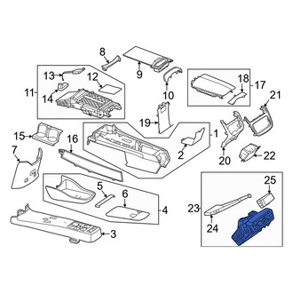 Mercedes-Benz OE - Console Air Vent
