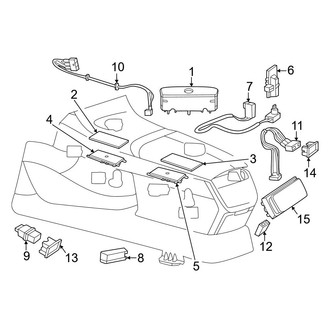Mercedes-Benz OE - Console - Electrical Components