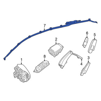 Mercedes-Benz OE - Left Curtain Air Bag