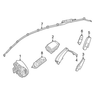 Mercedes-Benz OE - Restraint Systems - Air Bag Components (Air Bags)