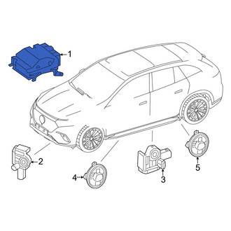 Mercedes-Benz OE - Air Bag Control Module