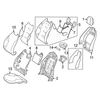 Mercedes-Benz OE - Seats & Tracks - Passenger Seat Components