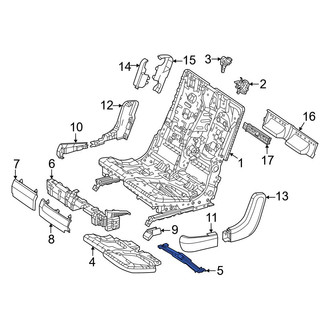 Mercedes-Benz OE - Center Left Seat Motor
