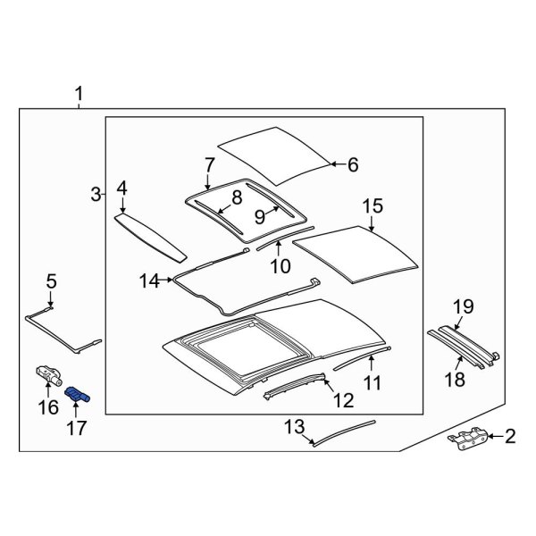 Sunroof Control Module