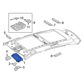 Mercedes-Benz OE - Left Sun Visor