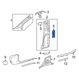 Mercedes-Benz OE - Center Left Dashboard Air Vent