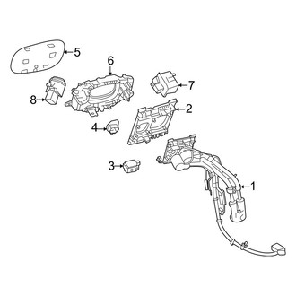 Mercedes-Benz OE - Quarter Panel & Components (Charging Port and Door)