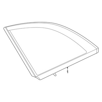 Mercedes-Benz OE - Quarter Panel - Glass