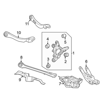 Mercedes-Benz OE - Rear Suspension - Suspension Components