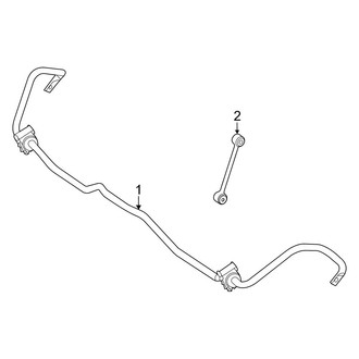 Mercedes-Benz OE - Rear Suspension - Stabilizer Bar & Components