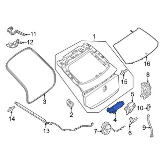Mercedes-Benz OE - Liftgate Insulator