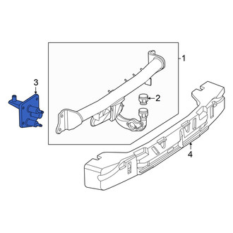 Mercedes-Benz OE - Right Trailer Hitch Bracket