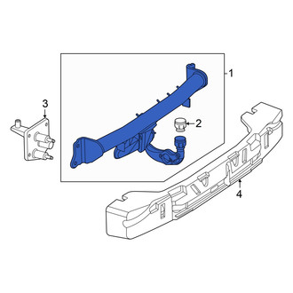 Mercedes-Benz OE - Rear Trailer Hitch