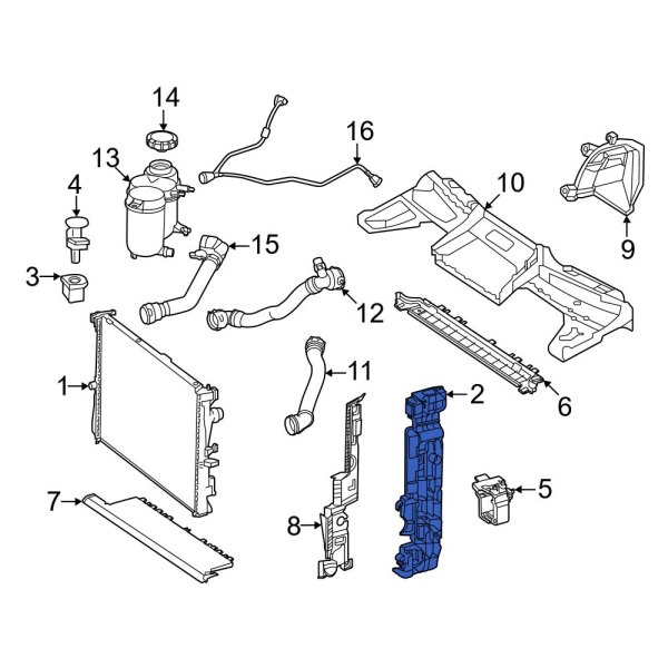 Radiator Support Panel