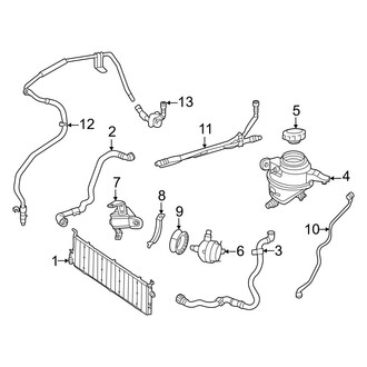 Mercedes-Benz OE - Cooling - Radiator & Components (Battery Cooling)